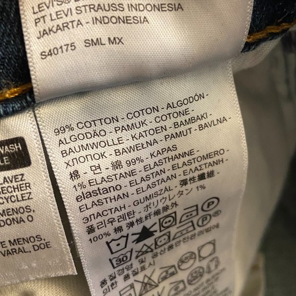 Levi's 541 Athletic Taper Jeans -38x32 - Picture 7 of 10